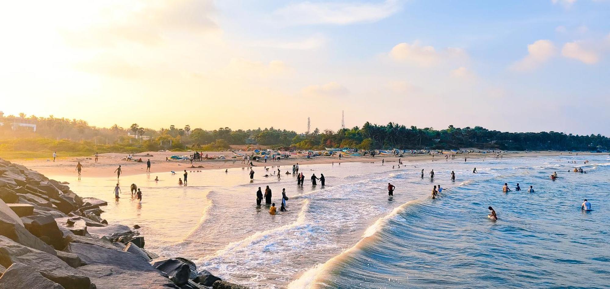 The Ocean Edge Hotell Pondicherry Eksteriør bilde